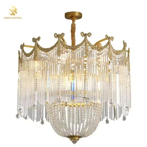 Français rétro tout cuivre gland haute qualité sens Villa salon salle <span class=keywords><strong>à</strong></span> manger lit lustres - Product Image 6