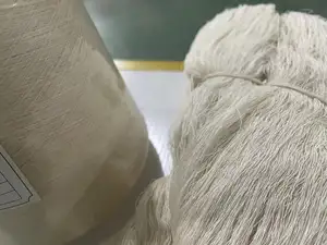 Raw 100% Cotton Yarn Mercerized Cotton Yarn For Knitting And Weaving