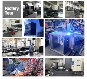 重型储物柜车间车库工作站模块化储物车库橱柜工作台组合工具柜带工具车 - Product Image 4