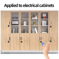 Cerradura biométrica para gabinete con sensor de vena de la palma, cerradura electrónica inteligente de aleación de zinc para muebles de oficina de alta gama