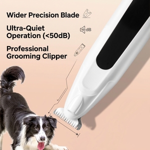Cortadora de Pelo para Gatos Silenciosa Lingliang, Múltiples Velocidades, Uso Doméstico y Global, Cuchillas de Cerámica, Diseño Ergonómico, Herramienta para el Cuidado de Mascotas - Product Image 3