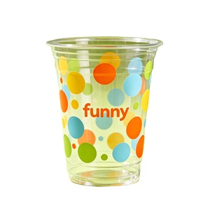 Disposable Custom logo 12 16 20 22 32oz Portable clear Coffee Boba Tea Cups <b>with</b> <b>Lid</b> Fruit Bubble Tea <b>Buckets</b> Pet Plastic Cups - Product Image 1
