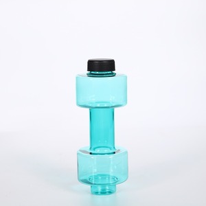 Dumbbell Water <b>Bottle</b> Dumbbell Shaped Kettle Arm Muscle Training Fitness Cycling Workout Water <b>Bottle</b> - Product Image 5