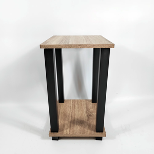 <span class=keywords><strong>Tavolino</strong></span> da Caffè in Legno Antico Economico con Ripiano Portaoggetti per Casa e Ufficio, <span class=keywords><strong>Tavolino</strong></span> a 3 Ripiani, Comodino, Supporto per <span class=keywords><strong>Stampante</strong></span> - Product Image 2