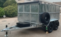 4500kg Canada Conception de porte de grange Tailgate Truck Cargo Remorque de déchargement hydraulique