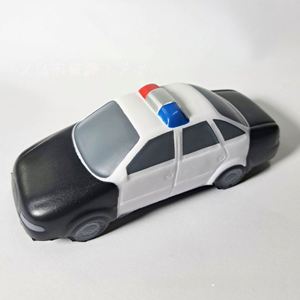 Pelota Antiestrés de Espuma de PU Personalizada de Fábrica con Forma de Coche de Policía, Juguete Suave para Aliviar el Estrés, Publicitario - Product Image 5