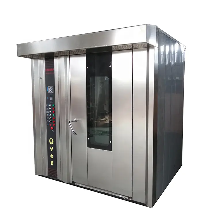 Shanghai Factory Price 32 Trays Diesel Oil Rotary Oven for Food Baking