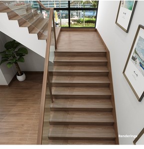 Foshan Carreau de grain de <span class=keywords><strong>bois</strong></span> moderne à bord droit 300X1200 Escalier Mat Antidérapant Log Wind <span class=keywords><strong>Imitation</strong></span> Carrelage de <span class=keywords><strong>sol</strong></span> en <span class=keywords><strong>bois</strong></span> massif <span class=keywords><strong>sol</strong></span> de villa - Product Image 5