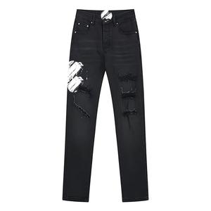 Jeans di Alta Qualità Marca Amiry, <span class=keywords><strong>Pantaloni</strong></span> da <span class=keywords><strong>Uomo</strong></span> di Lusso Y2K Hip Hop Streetwear Elasticizzati Effetto Strappato Autunno Inverno - Product Image 6