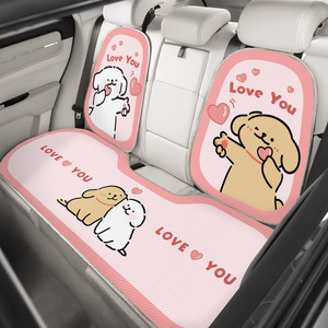 Funda de Asiento de Coche de Poliéster con Efecto Hielo para Verano, con Borde Envolvente, Universal para las Cuatro Estaciones, para Mujeres - Product Image 6