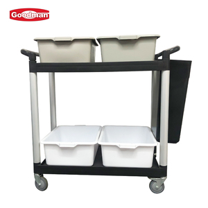 Chariot de service en plastique, pour Restaurant, hôpital, cuisine, chariot, aliments, chariot de service - Product Image 2