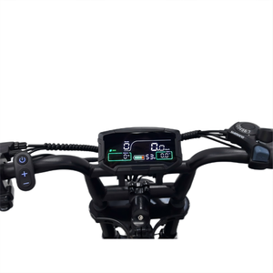Vélo électrique YANGOR V20pro 20 pouces avec pneus larges, moteur arrière, 7 vitesses, batterie au lithium 48V 500W, freins à disque hydrauliques, cadre en aluminium - Product Image 3