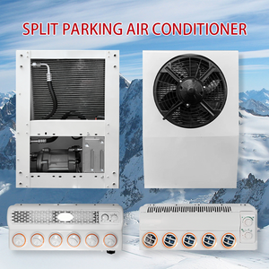 Nouveau modèle 2026 Climatiseur de stationnement semi-portable électrique DC <span class=keywords><strong>24V</strong></span> 12V pour le refroidissement de cabine de camions malaxeurs - Product Image 1