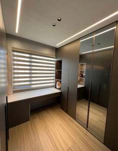 Custom Furniture Manufacturer Bedroom Furniture <b>Wooden</b> Modular Modern Closet Design Bedroom <b>Wardrobe</b> Minimalist Style - Product Image 2