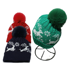 <b>Winter</b> Common Outdoor Warm Knitted <b>Hat</b> Character Pattern Image Fashionable Unisex Adult Custom <b>Hats</b> - Product Image 4