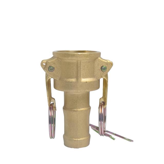 Brass Camlock Coupling Cam Groove Hose Coupling for Type a B C D E F DC DP Pipe Fitting Quick Couplings