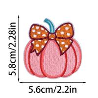 En gros, patchs brodés et appliques thermocollantes assortis à motifs citrouille d'automne, écossais, léopard et nœud, pour vêtements, sacs et projets DIY de Thanksgiving