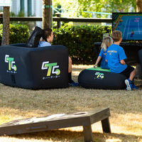Fauteuil Gonflable Léger et Confortable, Canapé Inflatable Écologique avec Doublure en TPU, Mobilier Publicitaire Hermétique