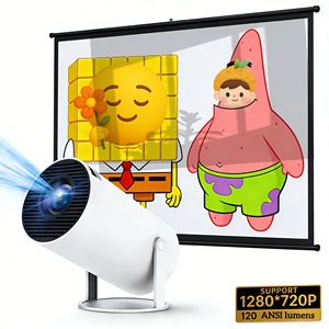 Projecteur portable 4K HY300 Pro HY300 Mini, projecteur vidéo Android, Proyector 4k Wifi, écran miroir, mini projecteur portable - Product Image 4