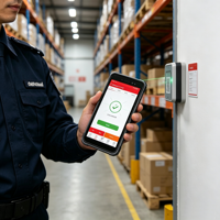 A13 Industrial ABS Rugged Patrol Phone IP68 Waterproof Smartphone with OGPcloud App NFC Scanning Photo Evidence Factory Security