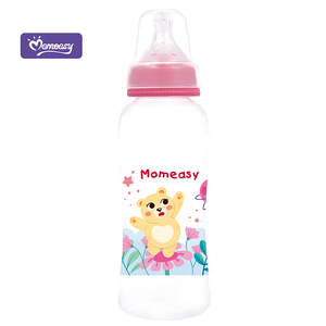 10oz/300ML Standard nouveau-né bébé biberon mélangé 4 couleurs Momeasy marque paquet thermorétractable - Product Image 5