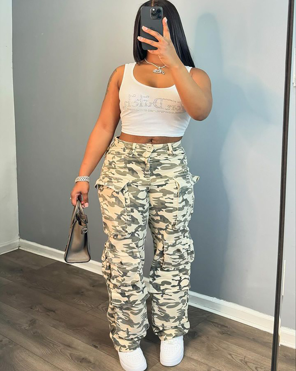 white camouflage