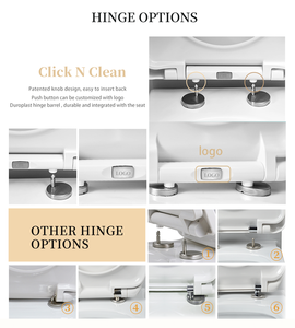 Coprisedile del water Anti-batteri allungata lenta stretta Urea Uf - Product Image 4