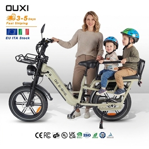 Bicicleta Eléctrica Italy Stock Q10 con Cuadro de Aluminio de 20 Pulgadas, Motor sin Escobillas de 250W, Batería de Litio de 48V - Product Image 1