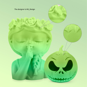 Filament PLA+ dégradé Elf Forest, durable et coloré, 1 kg pour impression 3D, fabrication directe OEM/ODM <span class=keywords><strong>ISANMATE</strong></span> - Product Image 6