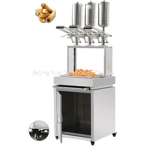 Machine à garnir les churros professionnelle à 3 réservoirs pour pâtisserie churros |   Équipement pour boulangerie artisanale et chariot de cuisine de rue - Product Image 6