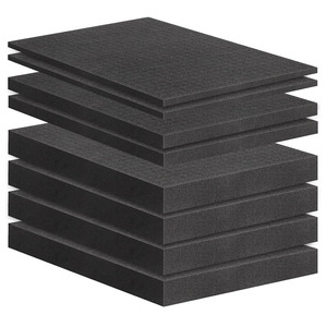 <span class=keywords><strong>Polyurethane</strong></span> bọt chèn cho các trường hợp đóng gói bọt Đen Craft tấm xốp đóng gói Padding 2 <span class=keywords><strong>inch</strong></span> dày cho máy ảnh hộp công cụ lưu trữ - Product Image 1
