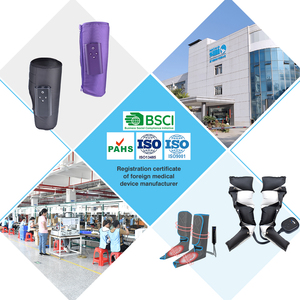 Leg Massager para Circulação Air Compression Bezerro Wraps com 3 Modos 3 Intensidades e Útil para RLS e Edema - Product Image 5