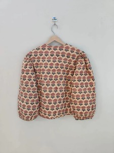 แจ็กเก็ตผ้านวมสำหรับผู้หญิงทำจากผ้าฝ้ายทำมือสไตล์โบฮีเมียนขายดีจากทั่วโลก - Product Image 4