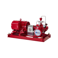 Pompes à incendie horizontales à carter divisé certifiées UL/FM de 750 GPM à 65 psi