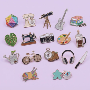 Pin de Esmalte Metálico con Diseño Personalizado, Sin Pedido Mínimo, Logotipo Personalizado, Esmalte Duro, Estilo Japonés, Moderno, Antiguo, Souvenir - Product Image 6