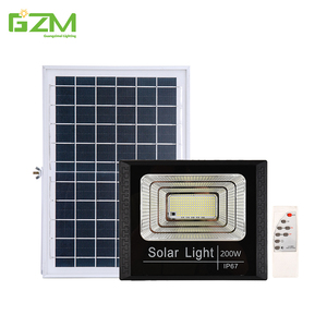 Năng lượng mặt trời đèn pha ngoài trời không thấm nước độ sáng cao cảm biến thông minh 100W 500w1000w LED năng lượng mặt trời vườn ánh sáng - Product Image 5