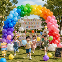 Lot de ballons en latex standard mats imprimés couleur de 10 pouces pour décoration de mariage, anniversaire, événementiel - Prix de gros transfrontalier