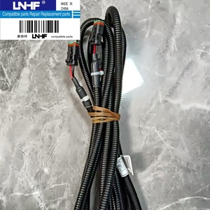 LNHF 21Q6-10040 Excavator Wiring Harness Three-<b>plug</b> High Quality Compatible Parts 220LC-9T 225LC-9T 21Q6-10040 for Hyundai - Product Image 2