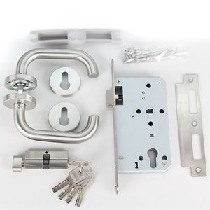 <span class=keywords><strong>UL</strong></span>アメリカ規格ANSIグレード1防火認定モルティス式金属製通路ドアロック本体セット - Product Image 5