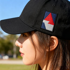 Logotipo de tela bordada personalizada, parches para planchar, parche para sombrero, insignia bordada, parche tejido para ropa - Product Image 1