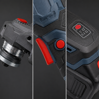 Amoladora Angular Inalámbrica XINRONG de 21V |   Herramienta Inalámbrica de Corte y Pulido a Batería de 100 mm |   Indicador LED de 8000 RPM, Diseño Compacto