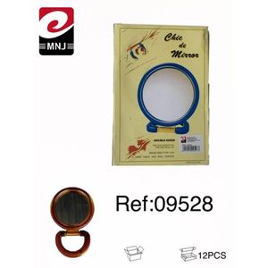 Chic De <b>Mirror</b> Double Sided Compact <b>Mirror</b> With Handle For Travel And Vanity Use 12Pcs Pack - Product Image 1
