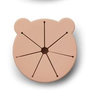 Bear Snack Cups pour les tout-petits Safe No-Spill Silicone Non-Spillable Baby Food Containers Cereal Snack Bowls for Kids
