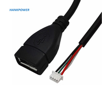 Kabel USB ke 4P MX1.25 4Pin MX1.25 Female ke USB 2.0 Male Dupont 4 Pin Kabel Data