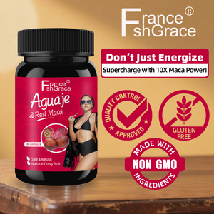 Đường cong chất lượng cao 100 viên nang cho phụ nữ <span class=keywords><strong>Maca</strong></span> đỏ 1000 mg mỗi khẩu phần viên nang mông và nâng ngực <span class=keywords><strong>aguaje</strong></span> - Product Image 6