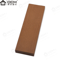 Feuille de fibre de ciment DecK Panneau mural extérieur en bois WPC Conseils Clôture Facile à installer Panneaux de clôture de confidentialité