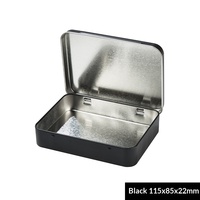 Pastilles de sucre à la vitamine C et à la peau de mandarine, en boîte en fer blanc avec couvercle intégré, chocolat, petit format, pour aliments fins