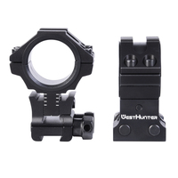 WESTHUNTER WH202 Adjustable Height 11mm Scope Mounts Rings Fit 25.4mm 30mm Optical Rings Telescopic Sights Frames Accessories