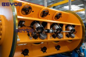 BEYDE Frame Strander avec contrôle de Tension de poudre magnétique Dispositif de chargement automatique Machine de fabrication de câbles - Product Image 5