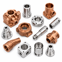 Pièces usinées CNC 5 axes sur mesure, service de fraisage et de tournage, aluminium, acier inoxydable, laiton, composants de précision, OEM, ODM
